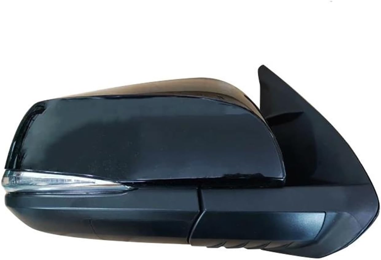 Complete Wing Mirrors for Toyota for Tacoma 2016-2023 Auto Mirrors Lens Blind Spot Electrical Turn Signal Accessories Assy Car Rearview Mirror Assembly Full Door Wing Mirror8 Wire Left Black