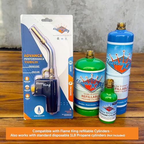 Flame King FK4500CGA High Intensity Propane Torch Head thumb #6