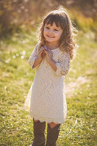 Lace Flower Girl Dress2