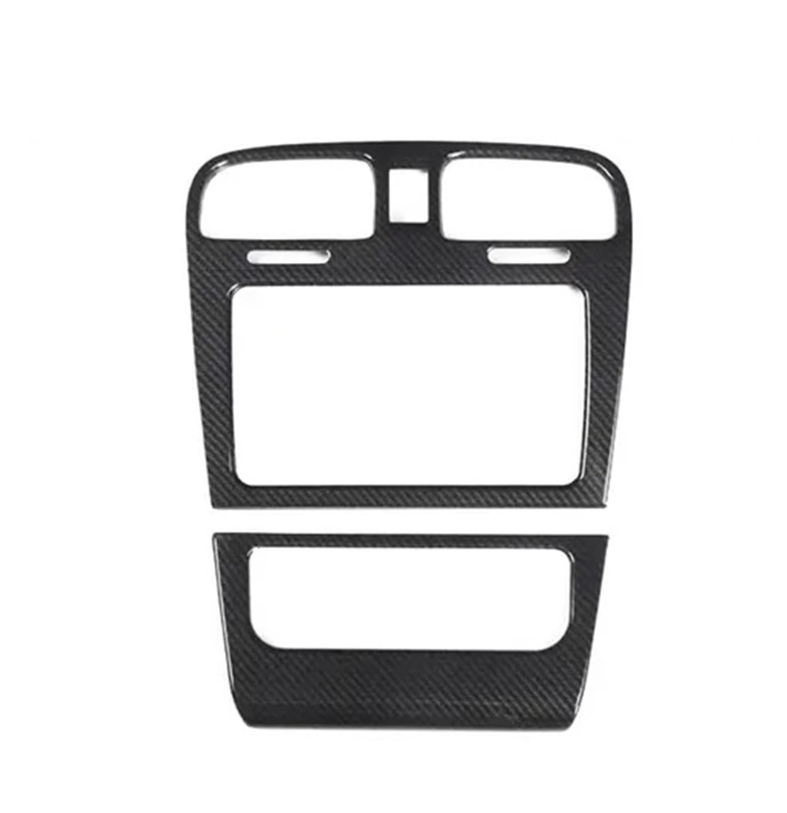 Interior Trim for Golf 6 MK6 2009-2013 Car Accessories Center Console for Golf Mk6 5D Stickers ABS Panel Trim 5D Cover Trim Sticker(F Central Console)
