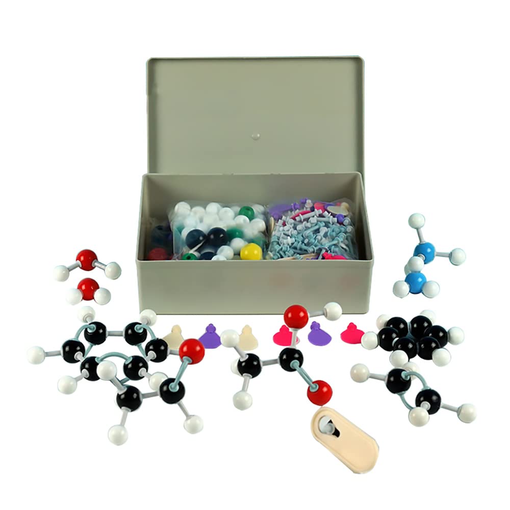 307Pcs Labs Molecular Model Kit Chemistry Molecular Model Kit Study Aid Molecular Model Set for Teachers Students Scientists Chemistry Class