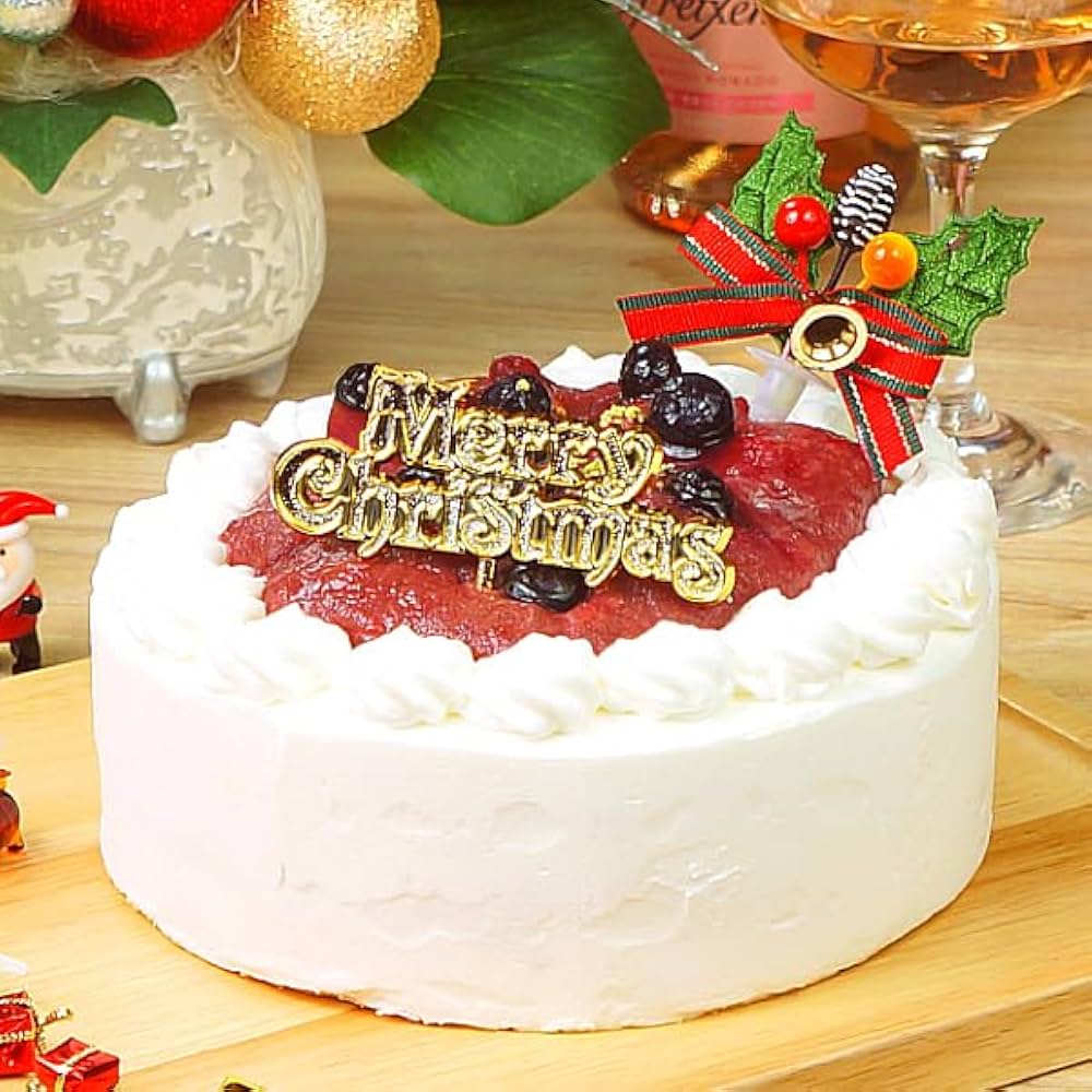 クリスマスケーキ飾り１２５個５個種類各25個 ICHIBIKOいちごづくしのクリスマスケーキコレクション2022