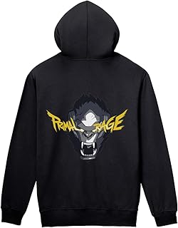 オーバーウォッチ 2 ウィンストン バックプリントジップパーカー レディース XLサイズ