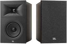 JBL - Par de Caixas JBL 75W Rms Stage 250B Bookshelf 5,25 pol 6 Ohms Preto