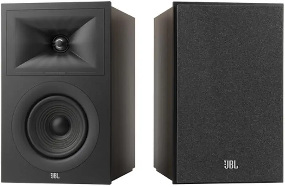 JBL - Par de Caixas JBL 75W Rms Stage 250B Bookshelf 5,25 pol 6 Ohms Preto