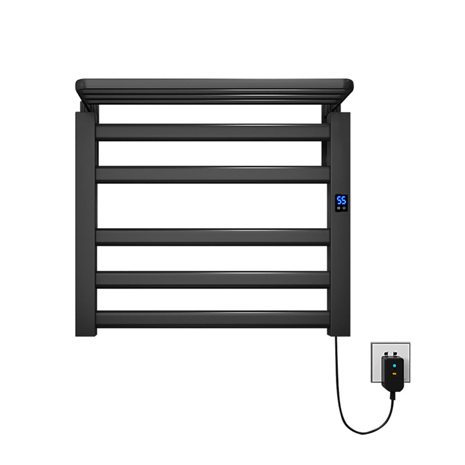 Calentador de Toallas de baño, radiador toallero Independiente, toallero eléctrico y tendedero para casa y Hotel.