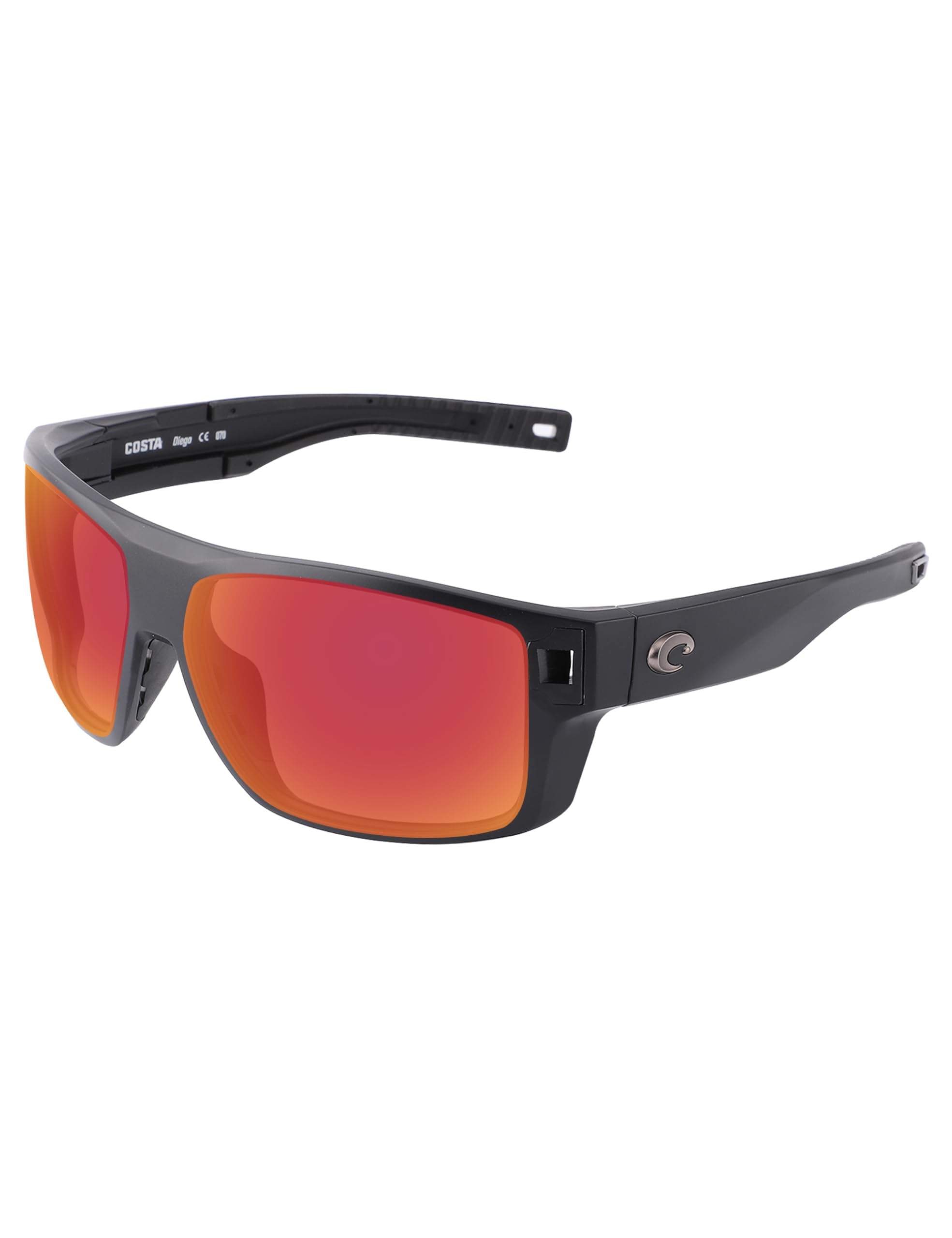 Vaep Lentes de repuesto polarizadas para gafas de sol Costa Del Mar Diego, Brick Red,