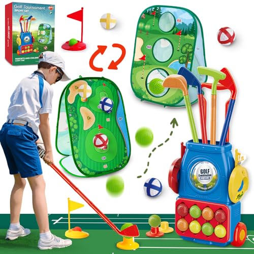 VATOS Jeu de Jouets de Golf pour Enfants, Coffret de Golf,...