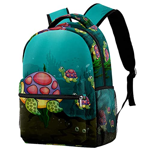 Sac à dos tortue isotherme pour campus avec porte-biberon intégré
