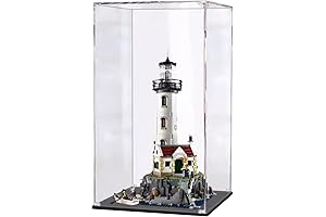 Acrylic Countertop Display Box for LEGO Lighthouse 21335