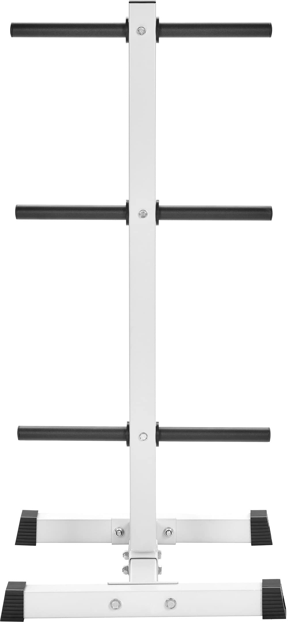 Bad Company BCA-98 - Soporte para discos de pesas con 6 soportes para discos de pesas de 30/31 mm (6 soportes para discos de pesas de 30/31 mm, capacidad de carga máxima de 200 kg)