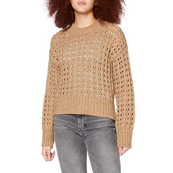 United Colors of Benetton (Z6ERJ) Maglia M/L Suéter para Mujer