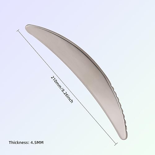 Miniatura 6 de DOLOVIN Gua Sha - Rascador muscular de acero inoxidable para el cuidado del cuerpo, masaje Guasha todo en uno, terapia física de tejidos blandos