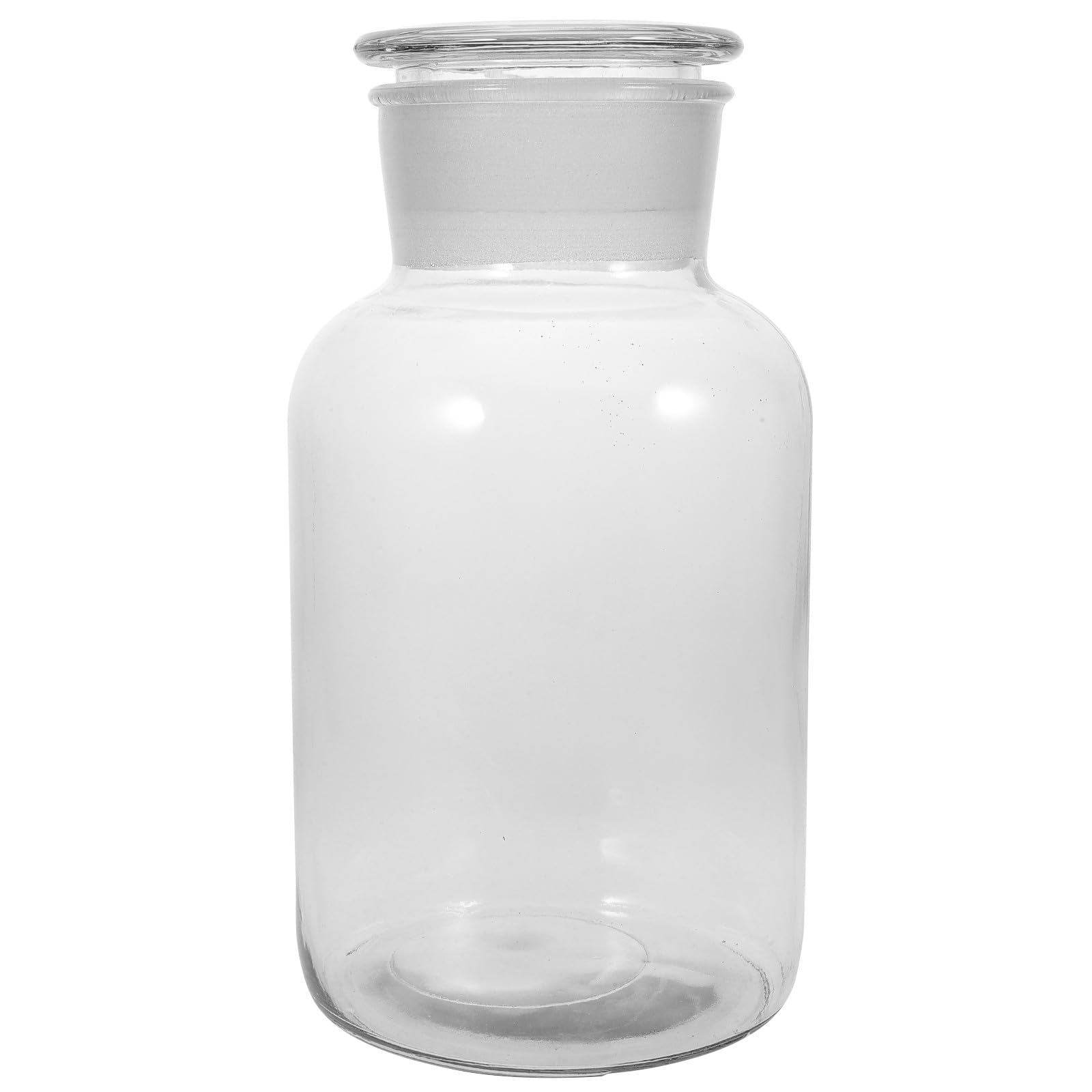 VALICLUD Keksdose aus Glas 25L – Luftdichter Vorratsbehälter für Getreide und Trockenfrüchte Großes Glas mit Deckel für Küche und Vorratskammer