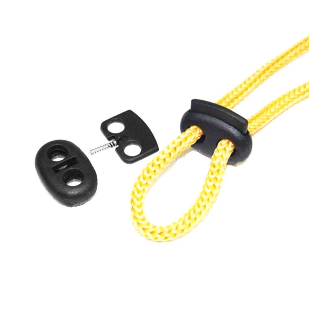 55 Piezas De Topes De Cordón Con Resorte Metálico | Ajustables Para Ropa, Zapatos, Mochilas Y Más | ✅ Garantía De Por Vida