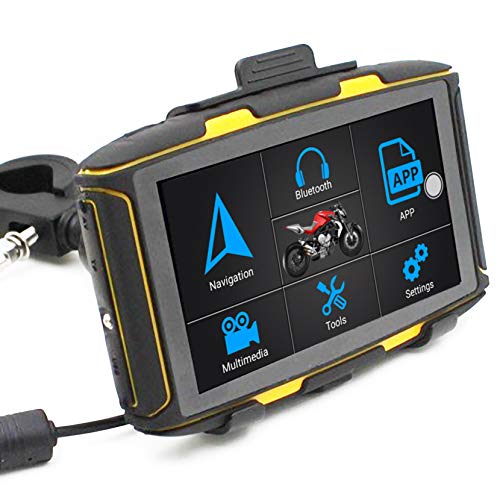 LPWCAWL Sistema De Navegaci�n GPS, Navegaci�n De Moto Pantalla T�ctil De 5
