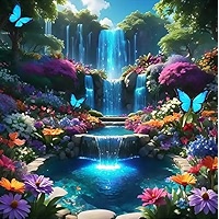 美品　タニラダー　DVD付き Amazon.com: Landscape Scenery Diamond Art Kits for Adults