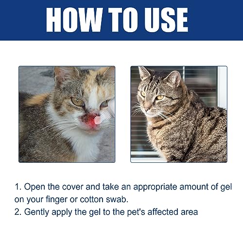 Wundpflegegel für Hunde und Katzen,Pet Wundpflegegel,Wound Gel for Pets,Wundsalbe für Hunde und Katzen,Wundgel für Katzen und Hunde,Schutzgel für Hunde und Katzen,Fördert die Wundheilung,20ml