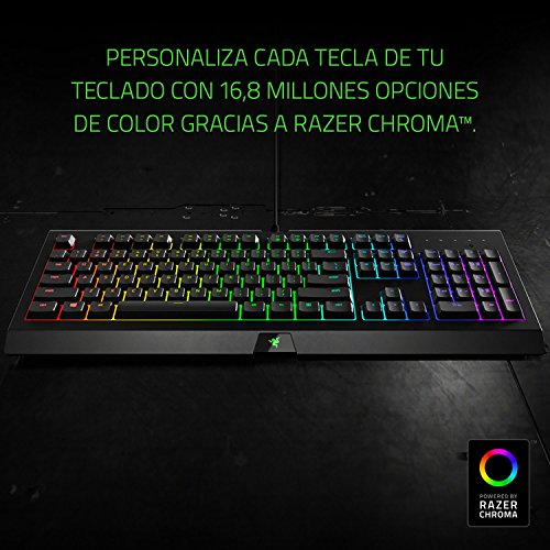 Razer-Cynosa-Chroma-Teclado-de-membrana-para-juegos-teclado-con-teclas-de-suaves-programables-rollover-de-10-teclas-iluminacion-cromatica-RGB-ES-Layout
