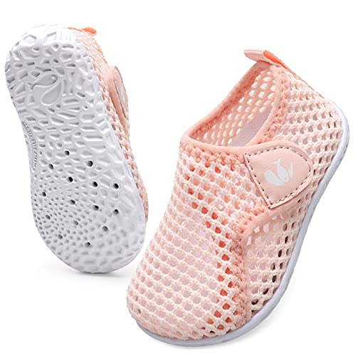 JIASUQI Baby Boys Girls Barefoot Swim Pool Water Shoes Beach Walking Sandals Athletic Sneakers2