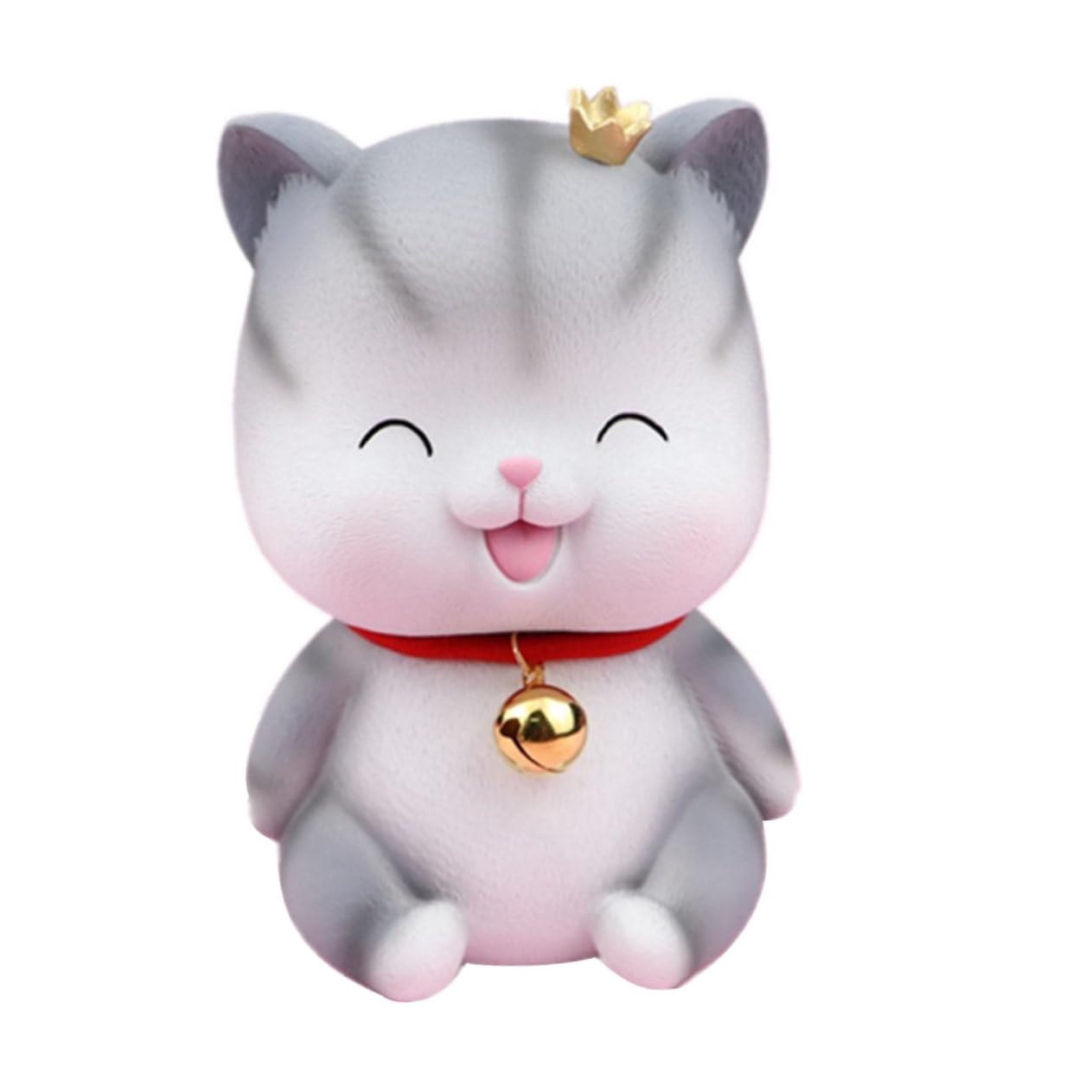Tirelire Chat Décorative - 12 X 10 X 10 Cm | Ornement Festif, Bras Mobiles, Idéal Pour Nouvel An Chinois, Cadeau - 11