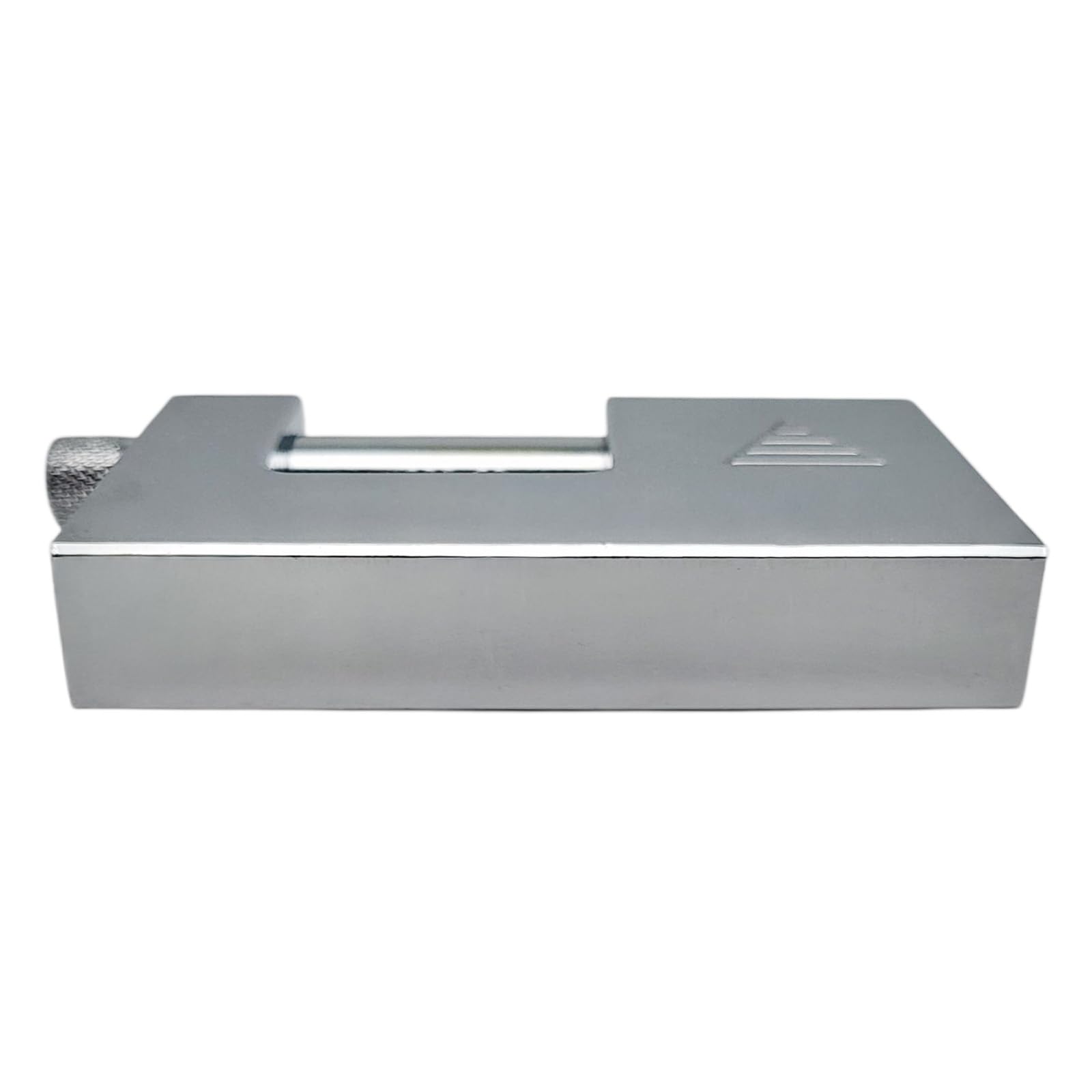 FAST WORLD SHOPPING - Lucchetto Corazzato Antiscasso 75 mm in Acciaio con 3 Chiavi – Lucchetto Alta Sicurezza per Moto, Cancello, Serranda e Garage – Catenaccio Blindato con Grillo 10 mm