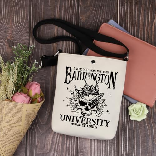 Lywjyb Birdgot Romance Book Club Inspired Crossbody Bag Bookworm Reader Gift Book Reader Gift4