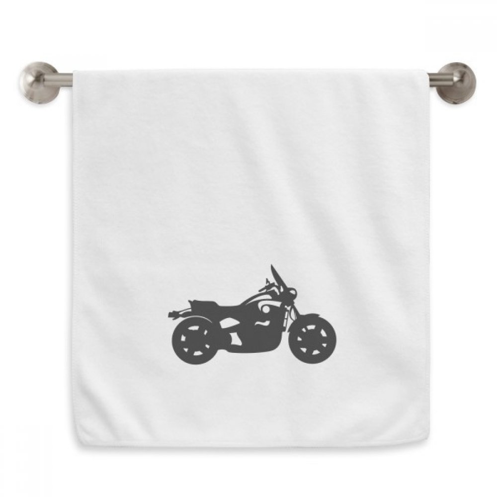 Serviette de toilette moto contre l'humidité débarbouillette