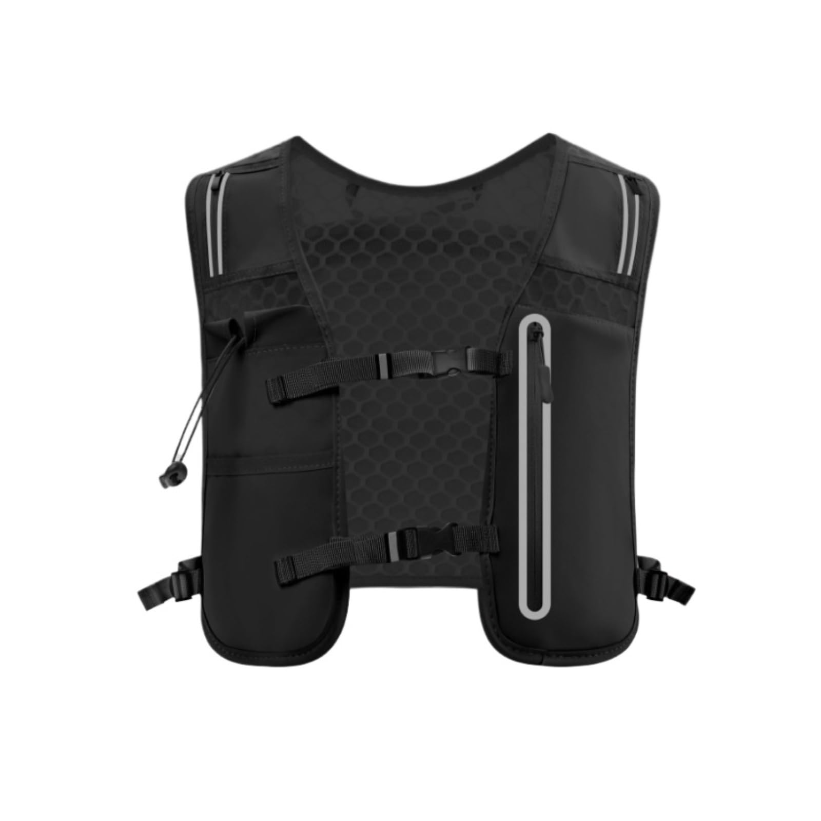 Chaleco Reflectante Mochila De Senderismo Multifuncional Chaqueta De Seguridad For Ciclismo