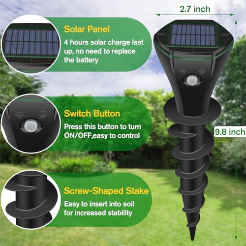 Hianifri Ultrasonic Mole Repellent Outdoor thumb #2