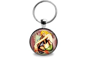 Pin Up Girl Key Chain