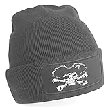  stylx design Bonnet Pirate Gris