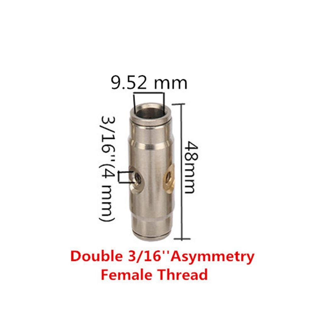 Raccords de tuyaux anti-fuite en laiton haute pression, interface 3/8", verrouillage coulissant, connecteur rapide, coude en T, raccord de tuyau droit, avec siège de buse, accessoires pour système d