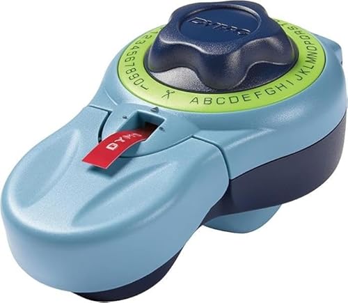 Dymo Junior Etikettenprägegerät | Ergonomisches Beschriftungsgerät für eine komfortable Verwendung durch Erwachsene und Kinder konzipiert | für den Heimbedarf