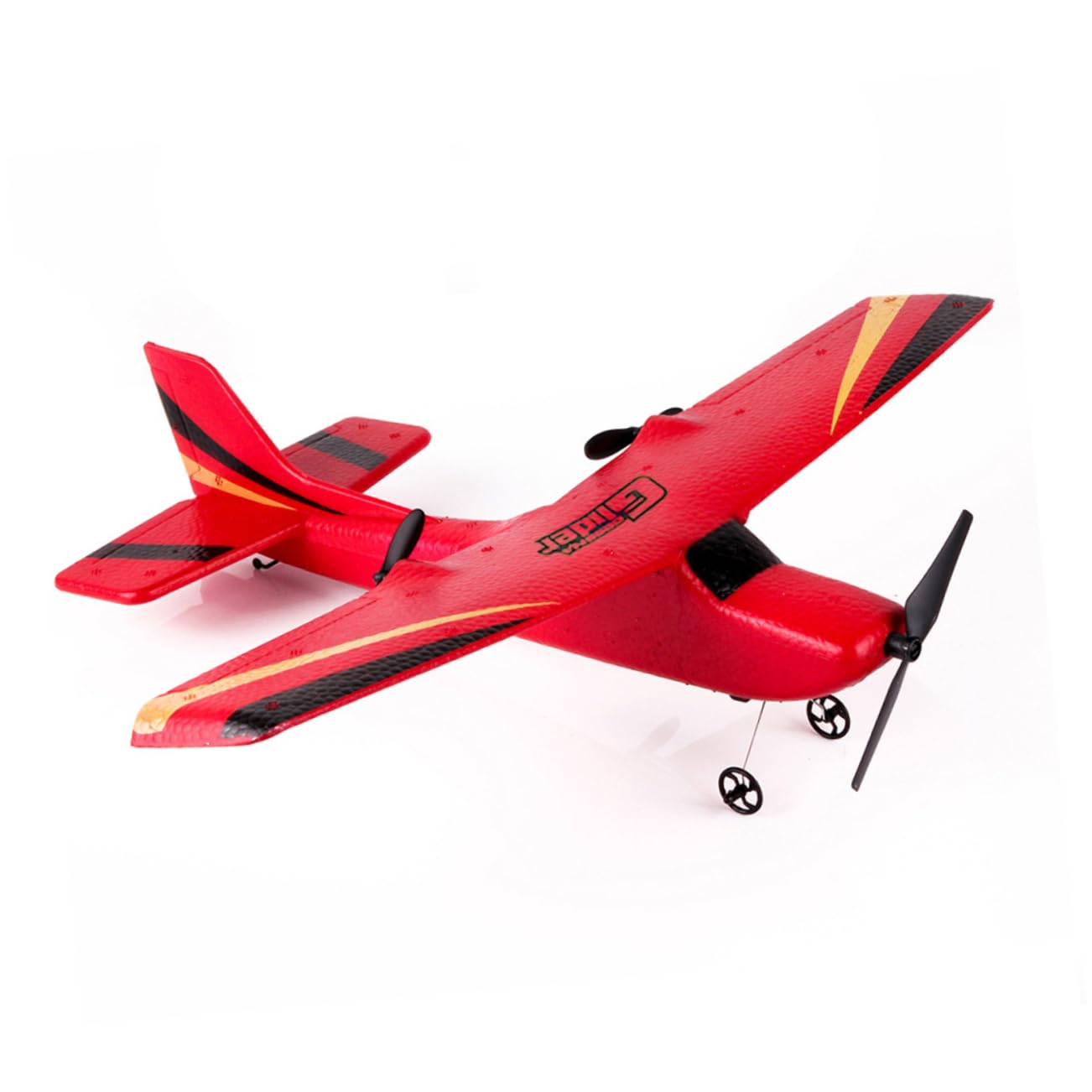 Toyvian 2.4g Aliante Bidirezionale Aerei Epp Telecomando Aliante per Ragazzo Ragazza Giocattolo Aeroplano Bidirezionale