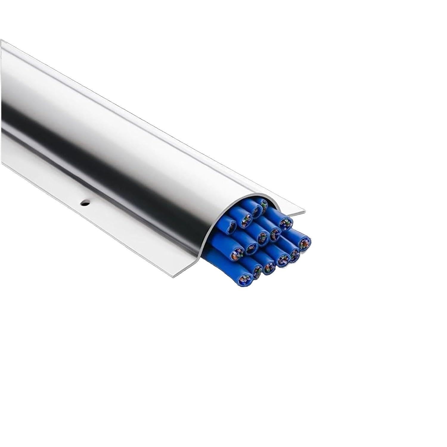 Copertura for cavo portacavi in ​​acciaio inossidabile