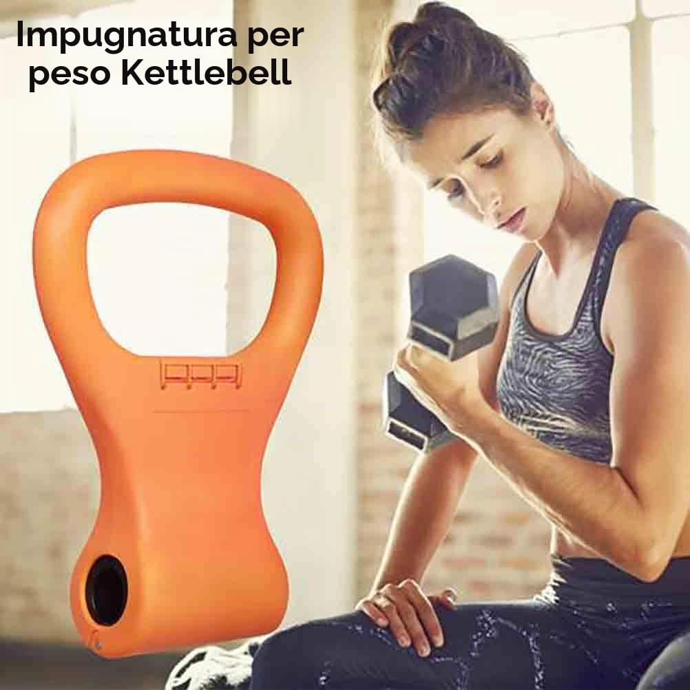 Kettlebell per Donna Regolabile con Impugnatura Portatile Attrezzatura da Allenamento per Il Viaggio Morsetti a Dumbell per Sollevamento Pesi Bodybuilding Yoga Fitness Bollitore Campana