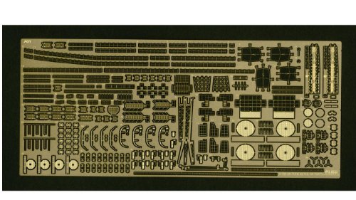 Kit photodécoupe IJN Tone 1/700 G-up 11 pour maquette de croiseur lourd japonais