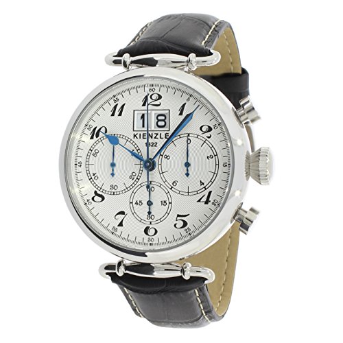 Preisvergleich Produktbild KIENZLE 1822 Retro Herren- Armbanduhr, Chronograph, K17-00101