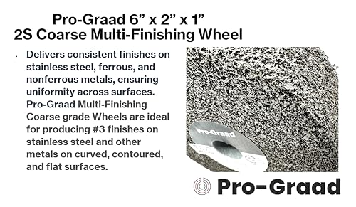 Image of Multi-Finishing Wheel 6 inch x 2 inch x 1 inch, 2S Coarse, 13176