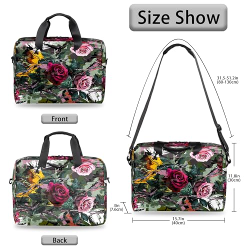 Bolso para Laptop Floral Camo 16 pulgadas Resistente al Agua miniatura 6