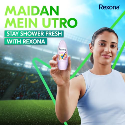 Image of Rexona Advanced Brightening Roll On Motion Activated Deodorant for Women | 72-Hour Freshness | 45 ML