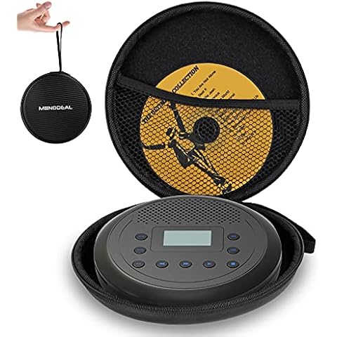 Portable CD Player Case for MONODEAL Portable CD Players, Also Compatible with Gueray, HOTT, GPX, Coby, Tyler, ARAFUNA, Oakcastle CD Players Cover