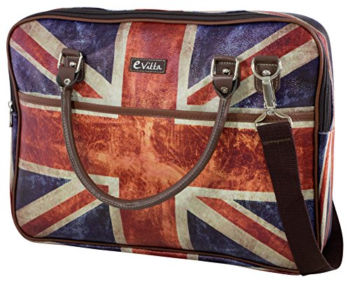 E-Vitta Trendy - Bolsa para portátil de 16, diseño England
