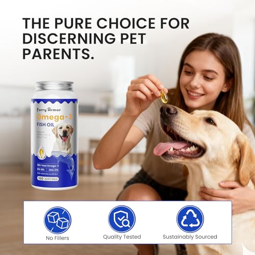 FURRY ARMOR Omega 3 Fish Oil for Dogs - Image 7
