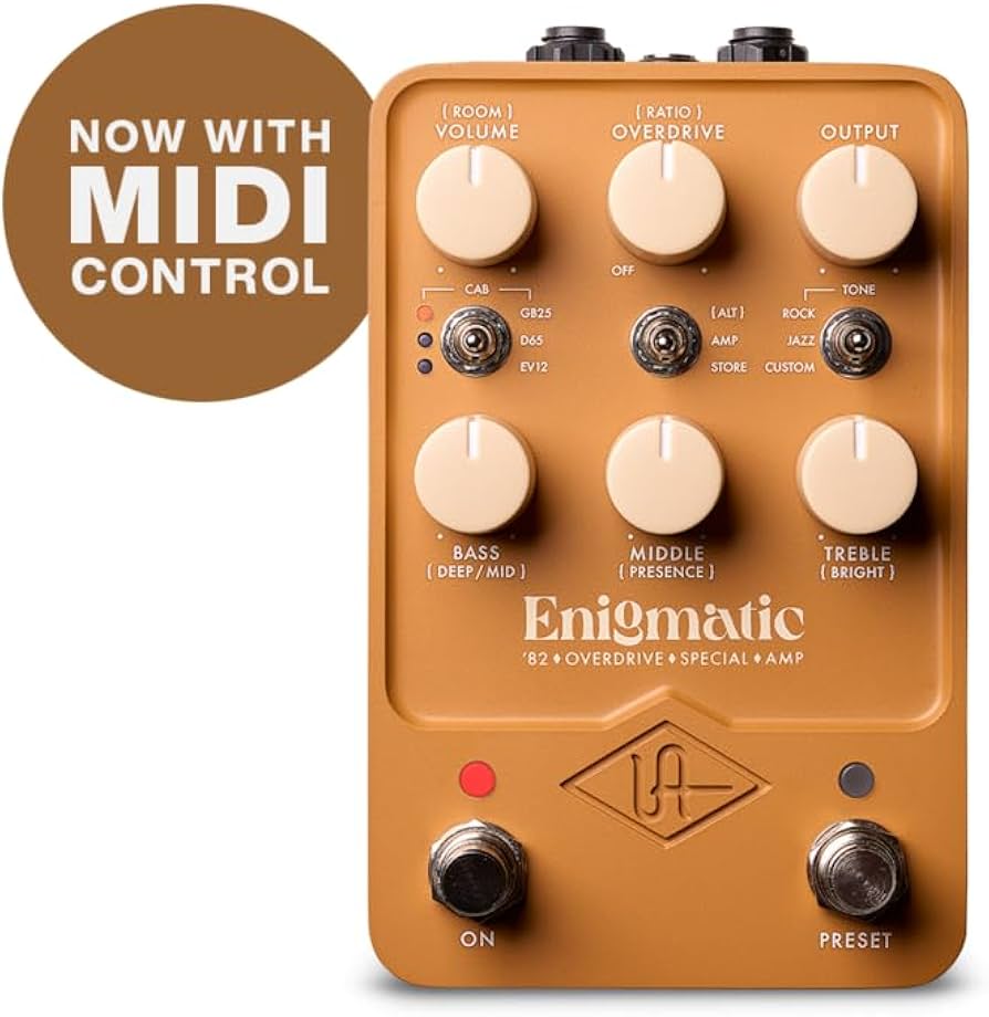 ギター UAFX Enigmatic Amazon | UNIVERSAL AUDIO UAFX Enigmatic UAFXシリーズ 6.5*9.2*14.1