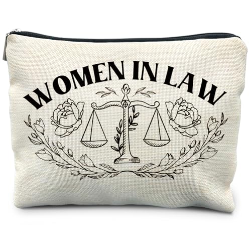 RYYCDOI Lawyer Gifts for Women, Lawyer Makeup Bag, Law School Graduation Gifts, Women in Law...
