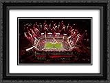 Raymond James Stadium 2X Matted 24x20 Black Ornate Framed Art Print from The Stadium Series