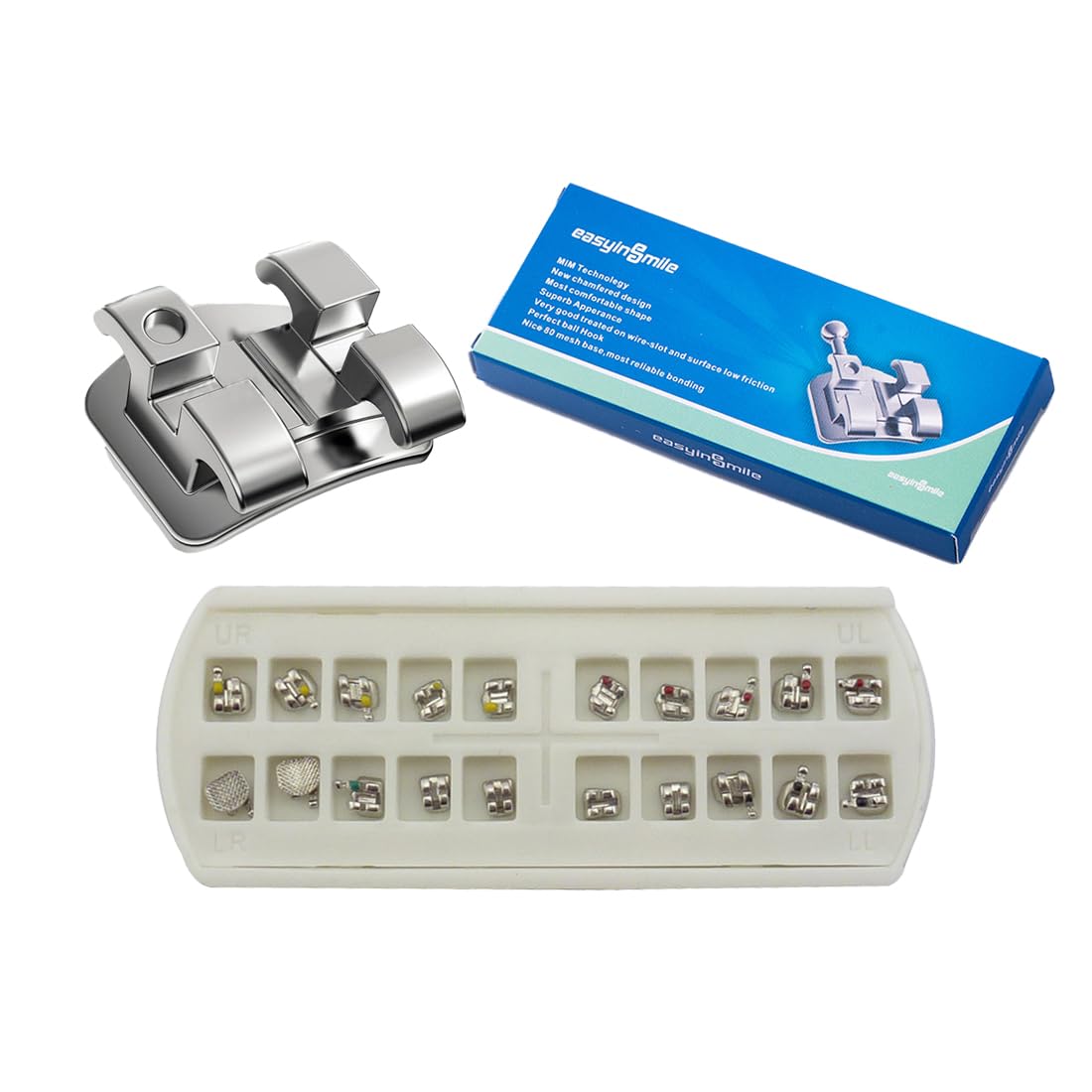Boutons De Manchette Braccio TV 10 Scatole Di Staffe Ortodontiche Metalliche Mini MBT 022 Con Ganci 345 - Per Apparecchi Dentali Ricambi Apparecchio Dentale Rotary Regent Boutons De Manchette Braccio TV 10 Scatole Di Staffe Ortodontiche Metalliche Mini MBT 022 Con Ganci 345 - Per Apparecchi Dentali Ricambi Apparecchio Dentale Rotary Regent