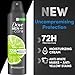 Dove Men + Care Antiperspirant Deodorant Spray, 6 Pack, Lime + Sage Scent, Long Lasting 72 Hour Odor Protection, Soothes & Moisturises Skin, 5 oz. Each
